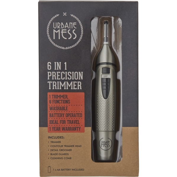 Urbane Mess 6 In 1 Precision Trimmer