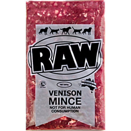 Raw Pet Mince Venison 800g