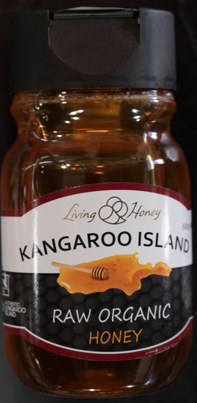 Kangaroo Island Living Raw Organic Honey Squeeze 500g