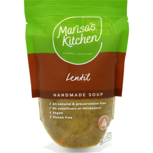Marisa's Kitchen Soup Lentil 500ml