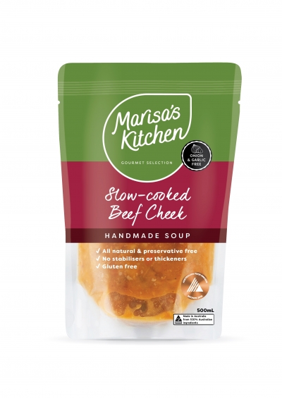 Marisa's Kitchen Soup Slow Cooked Beef Cheek 500ml