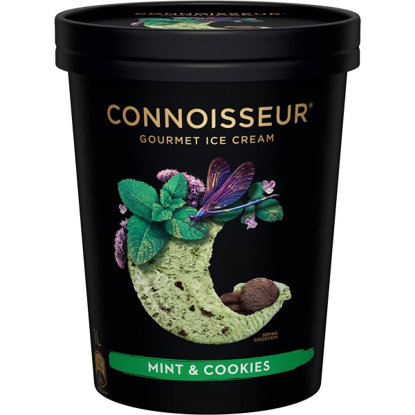 Connoisseur Ice Cream Mint & Cookies 1lt