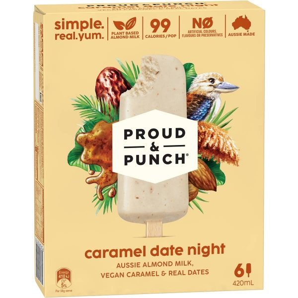 Proud & Punch Caramel Date Night 6 Pack 420ml
