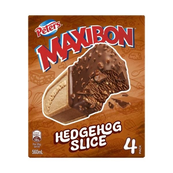 Peters Maxibon Hedgehog 4 Pack 560g