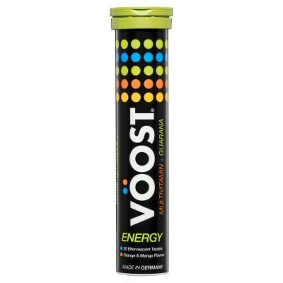 Voost Effervescent Tablets Energy Orange & Mango Flavour 20 Pack