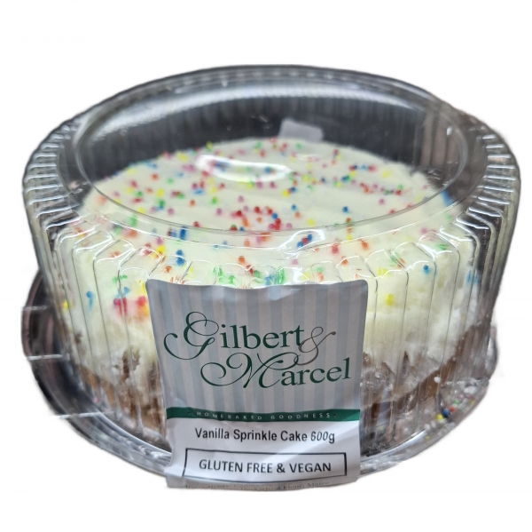 Gilbert & Marcel Cake Vanilla Sprinkle 600g