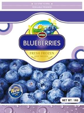 Midera Frozen Blueberries 1kg
