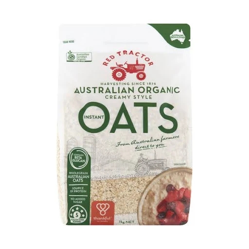 Red Tractor Organic Instant Oats 1kg