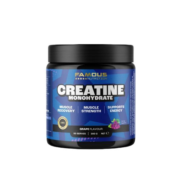 Famous Nutrition Creatine Powder Grape 300g