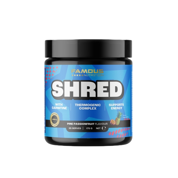 Famous Nutrition Shred Powder Pine Passion 175g