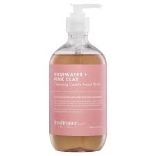 Freshwater Farm Liquid Hand Wash Rosewater & Pink Clay 500ml
