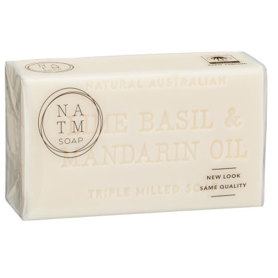Natural Australia Soap Lime Basil & Mandarin 200g