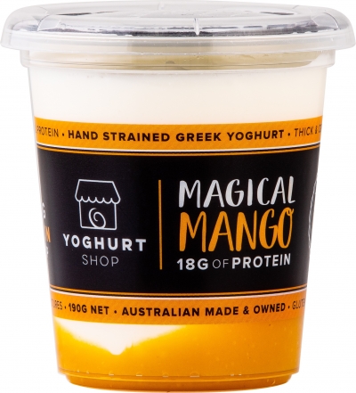 The Yoghurt Shop Yoghurt Magical Mango 190g