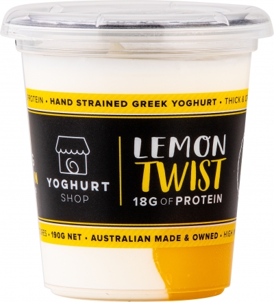 The Yoghurt Shop Yoghurt Lemon Twist 190g