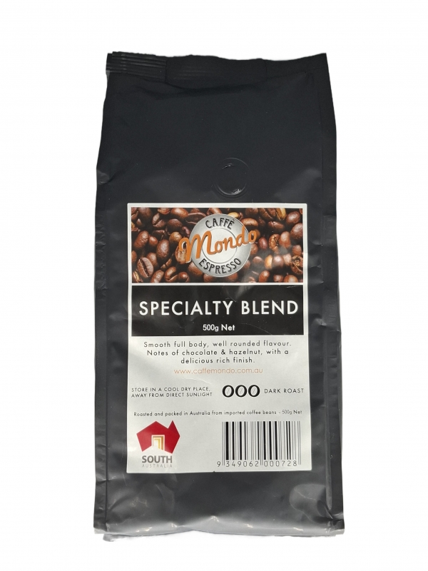 Caffe Mondo Coffee Specialty Blend Beans 500g