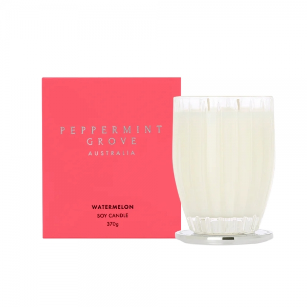 Peppermint Grove Large Candle Watermelon 370g
