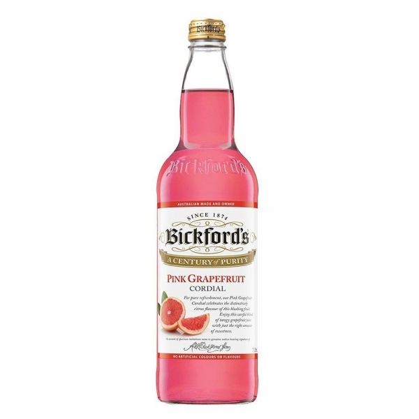 Bickford's Cordial Pink Grapefruit 750ml
