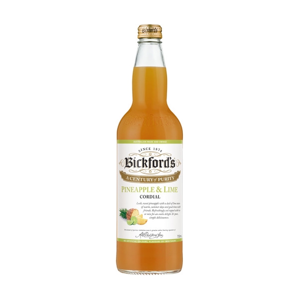 Bickford's Cordial Pine Lime 750ml