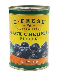 G-Fresh Black Cherries Pitted 420g