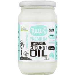 Raw C Organic Virgin Coconut Oil 330ml