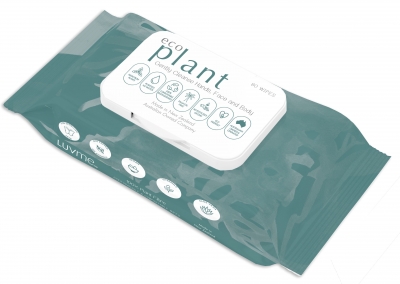 Eco Plant Wipes 80 Pack
