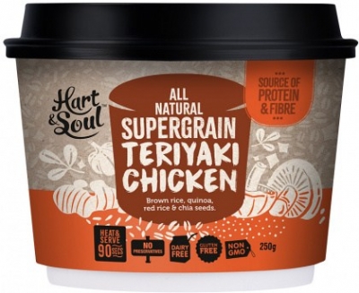 Hart & Soul Ready Meal Supergrain Teriyaki Chicken 250g