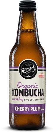 Remedy Kombucha Cherry Plum 330ml