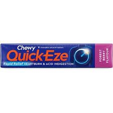 Quick Eze Antacid Tablets Chewy Berry 8 Pack