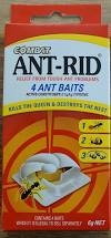 Combat Ant Rid Gel Baits 4 x 5g