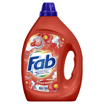 Fab Laundry Liquid Fresh Blossoms 2lt