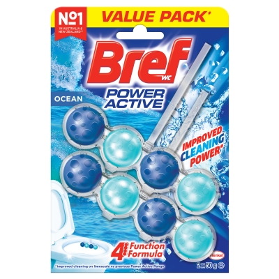 Bref Under The Rim Power Active Ocean Breeze 2 x 50g
