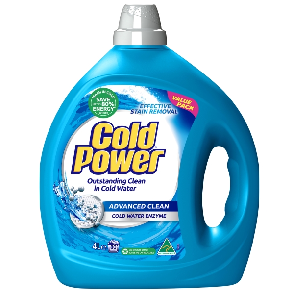 Cold Power Laundry Liquid Detergent Advanced Clean 4lt