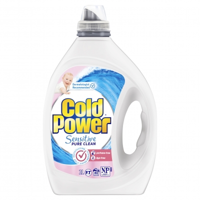Cold Power Laundry Liquid Sensitive Pure Clean 2lt