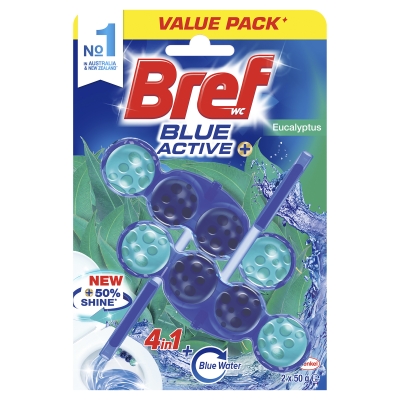 Bref Under The Rim Active Blue Eucalyptus 2 x 50g