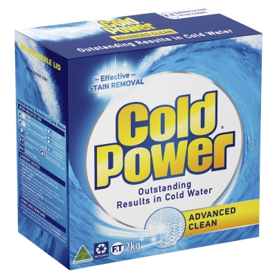 Cold Power Laundry Powder Advanced Clean 2kg