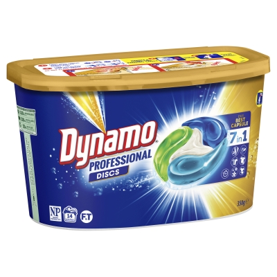 Dynamo Professional 7 in 7 Laundry Detergent Discs 14 Pack
