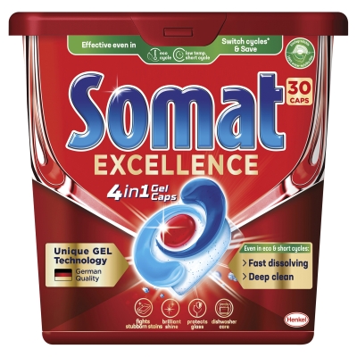 Somat Excellence Dishwasher Tablets 30 Pack