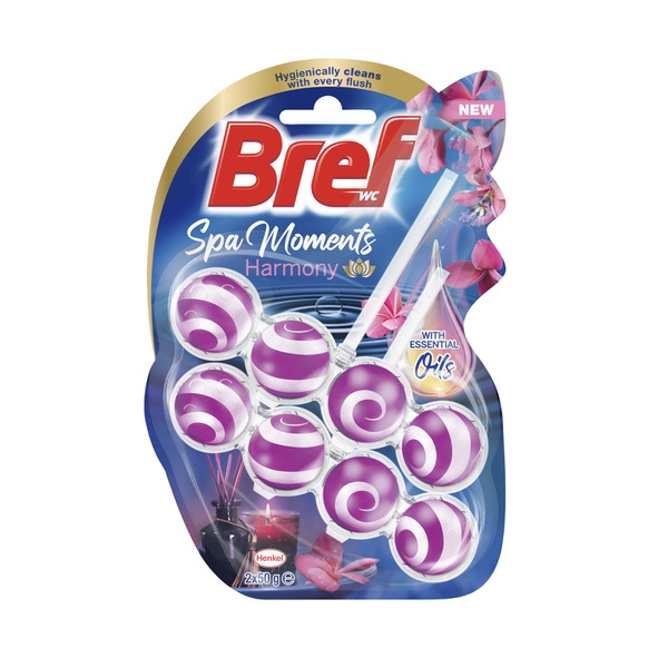 Bref Under The Rim Spa Moments Harmony 2 Pack 100g