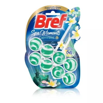 Bref Under The Rim Toilet Cleaner Spa Moments Calmness 2 Pack 100g