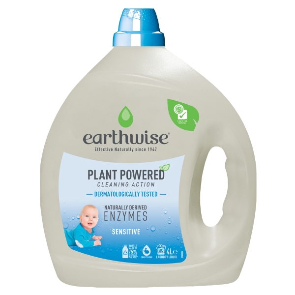 Earthwise Liquid Laundry Detergent Sensitive 4L