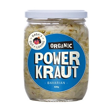 Gaga's Organic Power Kraut Bavarian 420g