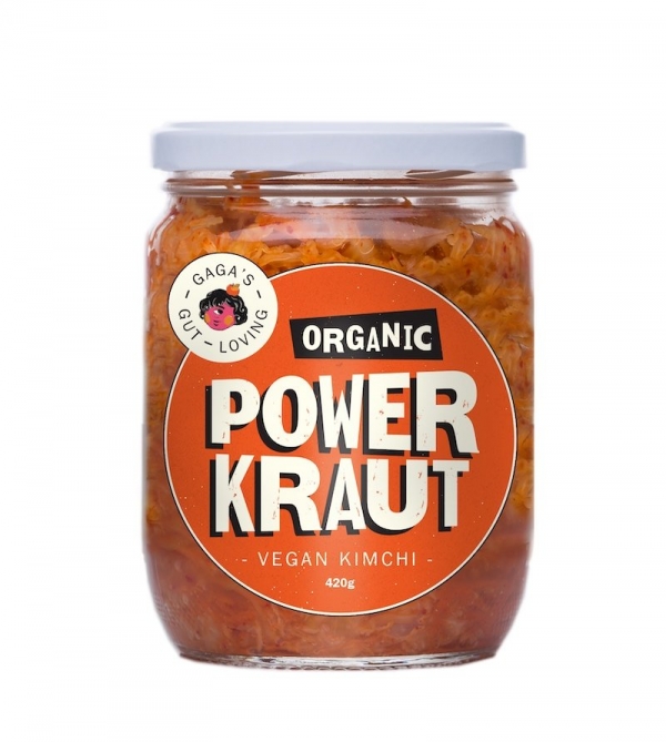 Gaga's Organic Power Kraut Vegan Kimchi 420g
