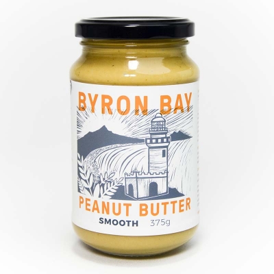Byron Bay Peanut Butter Smooth 375g