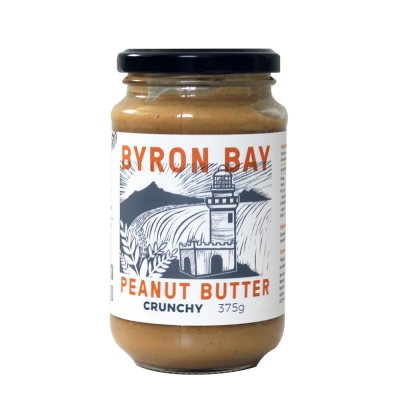 Byron Bay Peanut Butter Crunchy 375g