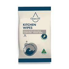 Cleanlife Kitchen Wipes 25 pack