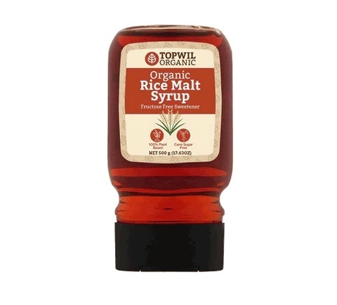 Topwil Organic Rice Malt Syrup 500g