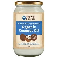 Topwil Organic Deodorised Coconut Oil 300g