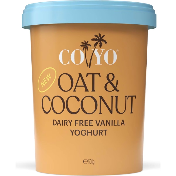 Coyo Oat & Coconut Yoghurt Vanilla 500g