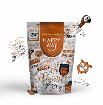 Happy Way Protein Powder Smooth Operator Salted Caramel 500g
