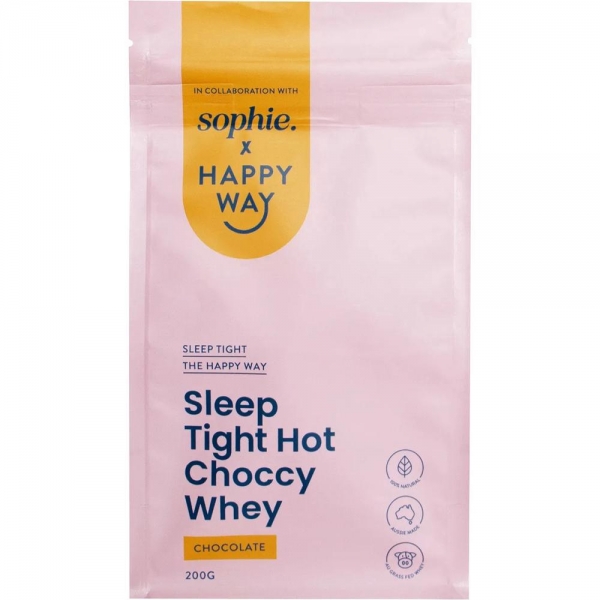 Happy Way Sophie's Sleep Tight Hot Choccy Whey Powder 200g